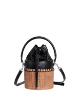 WICKER BAHIA BUCKET BAG