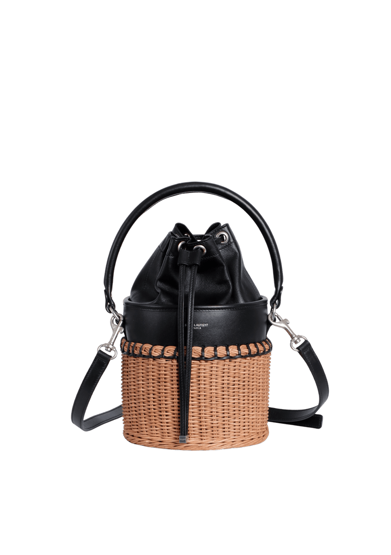 WICKER BAHIA BUCKET BAG