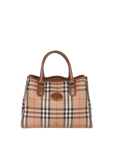 VINTAGE HAYMARKET CHECK TOTE
