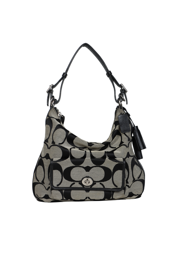 SIGNATURE SHOULDER BAG