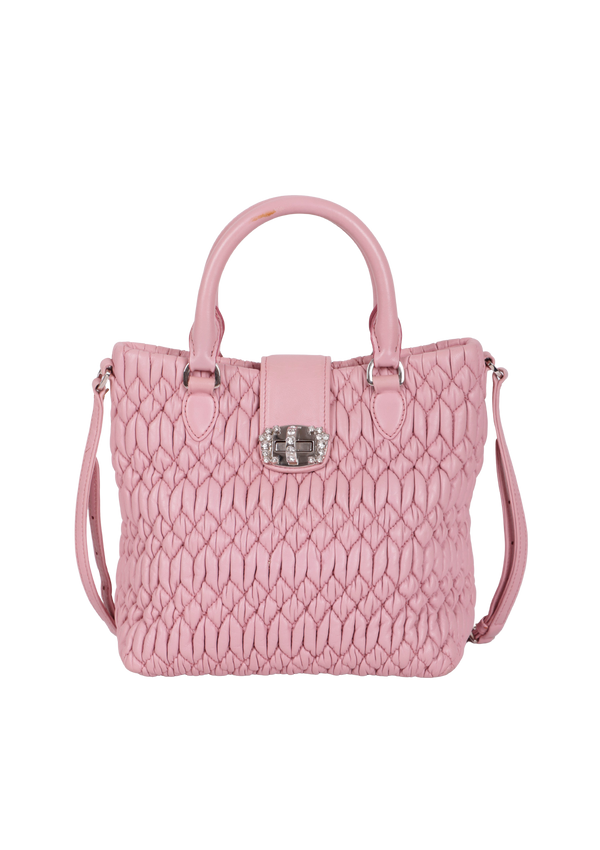 MATELASSÉ SWAROVKSI CRYSTAL ICONIC TOTE