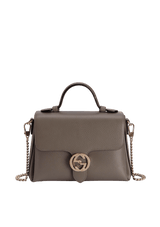 INTERLOCKING G DOLLAR TOP HANDLE