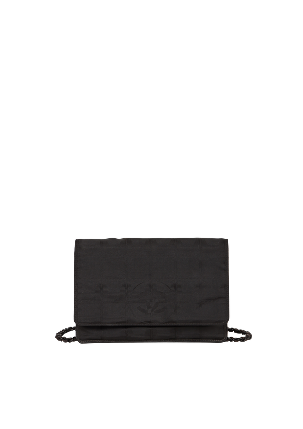 VINTAGE CC LOGO TRAVEL LINE WALLET ON CHAIN
