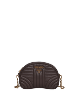 QUILTED DIAGRAMME CAMERA BAG
