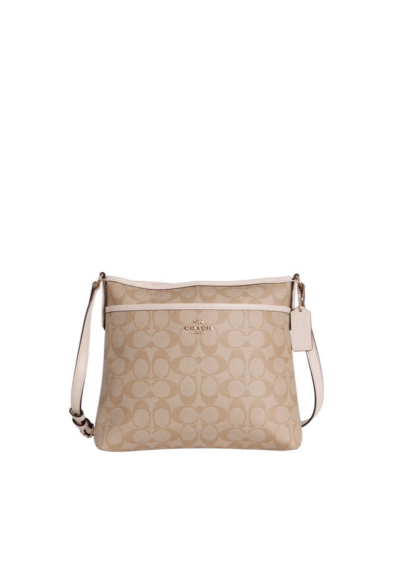 FILE CROSSBODY SIGNATURE BAG