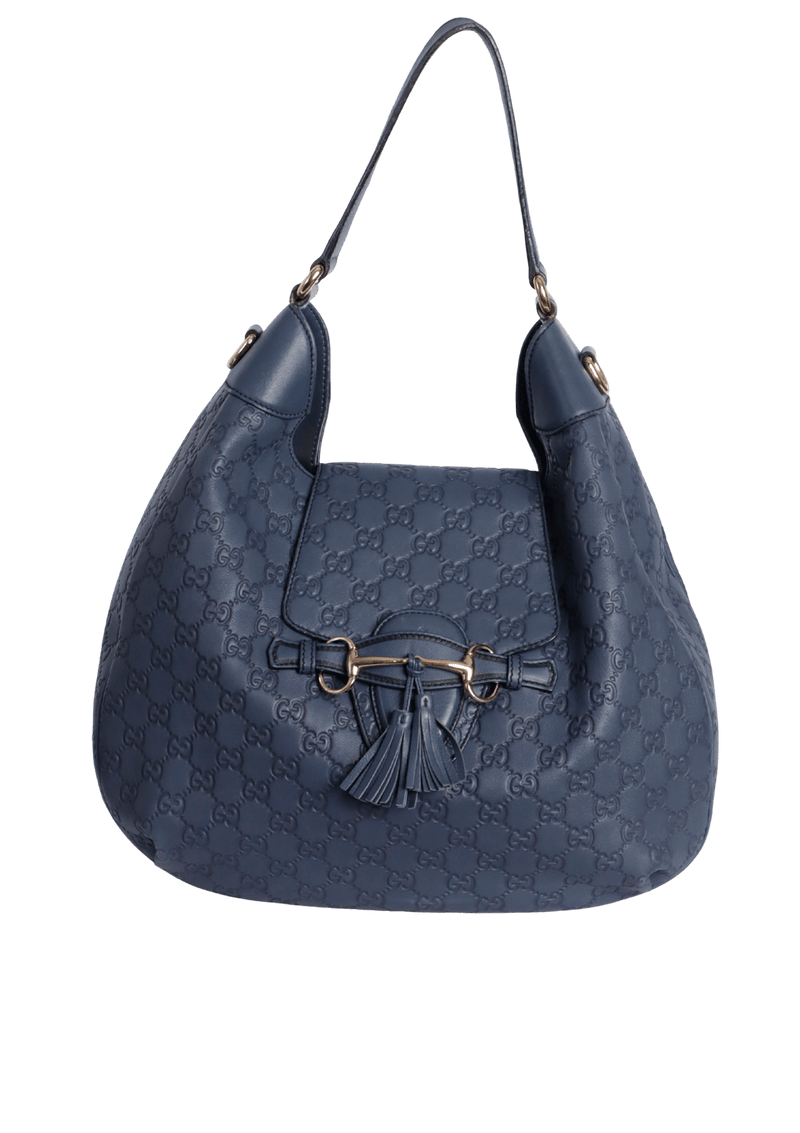 LARGE MICROGUCCISSIMA EMILY BAG