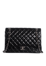 MAXI CLASSIC DOUBLE FLAP LAMBSKIN