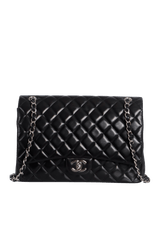 MAXI CLASSIC DOUBLE FLAP LAMBSKIN