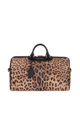 LEOPARD PRINT TRAVEL BAG