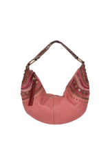 LEATHER HOBO BAG