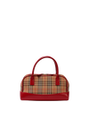 HOUSE CHECK CANVAS PATTERN BAG