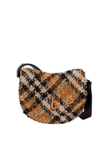 BOUCLÉ CHECK ROCKING HORSE MEDIUM