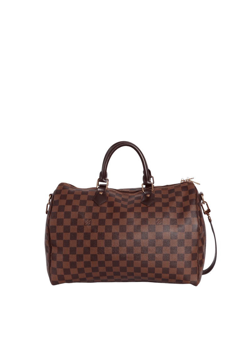 DAMIER ÉBÈNE SPEEDY 35 BANDOULIÈRE