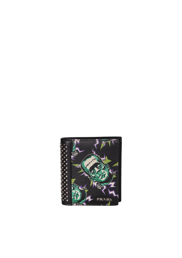 X UNIVERSAL STUDIOS SAFFIANO FRANKENSTEIN WALLET