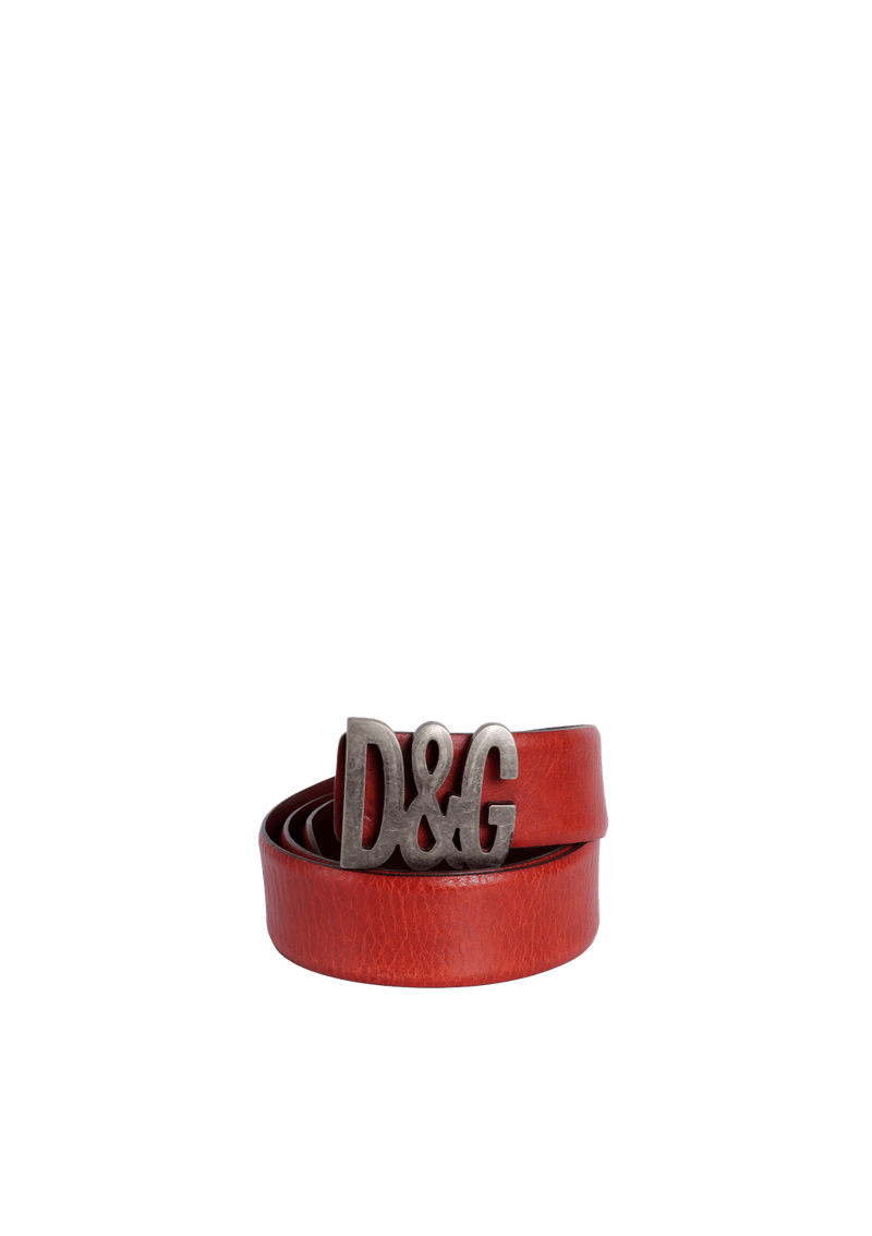 LOGO LEATHER BELT 85