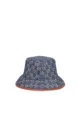 GG DENIM BUCKET HAT XL
