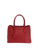 MEDIUM SAFFIANO LUX DOUBLE ZIP GALLERIA