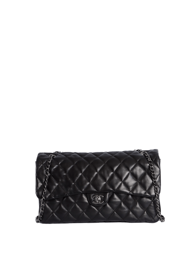 MEDIUM CLASSIC SINGLE FLAP LAMBSKIN