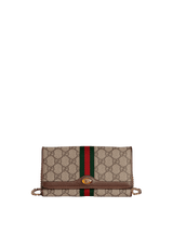 GG SUPREME OPHIDIA WALLET ON CHAIN