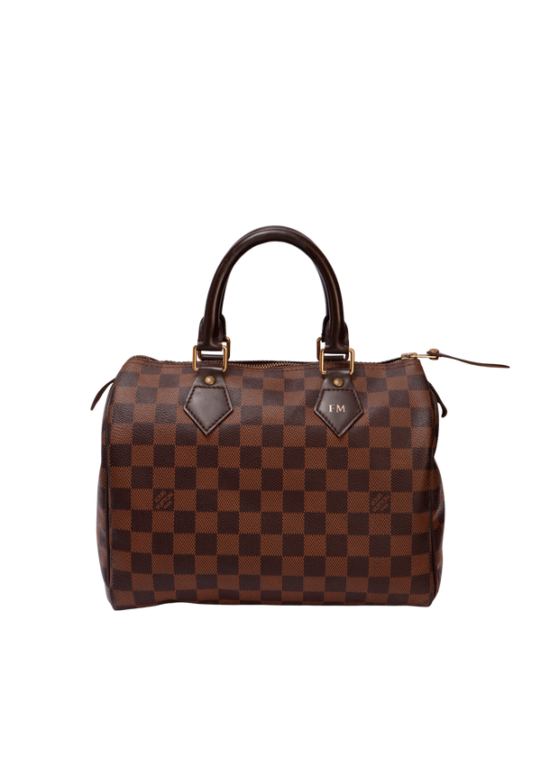 DAMIER ÉBÈNE SPEEDY 25
