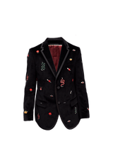 VELVET BLAZER 48