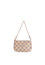 DAMIER AZUR POCHETTE ACCESSOIRES MINI