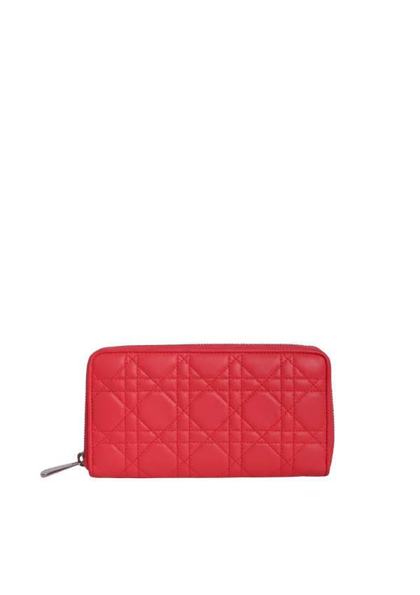 CANNAGE LADY DIOR CONTINENTAL WALLET