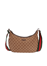 GG CANVAS WEB MESSENGER BAG