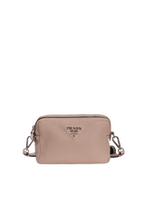 VITELLO DAINO DOUBLE ZIP CAMERA BAG