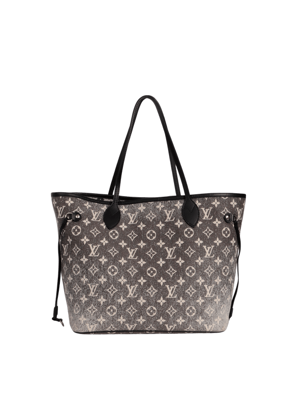 MONOGRAM JACQUARD DENIM NEVERFULL MM