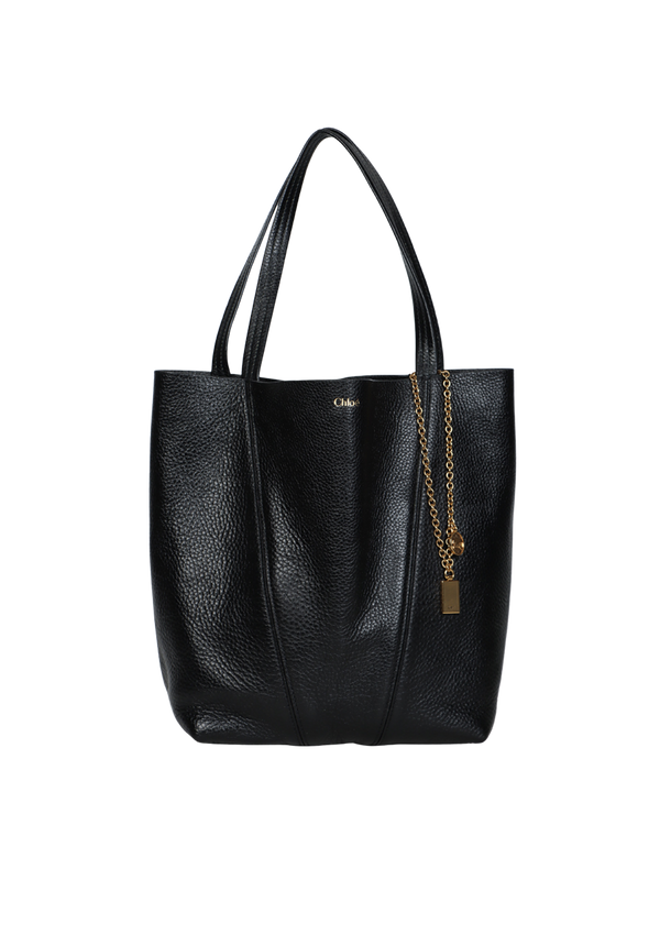 LEATHER SPIN TOTE