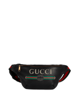 LOGO PRINT BELT BAG