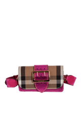 HOUSE CHECK MADISON BUCKLE BAG