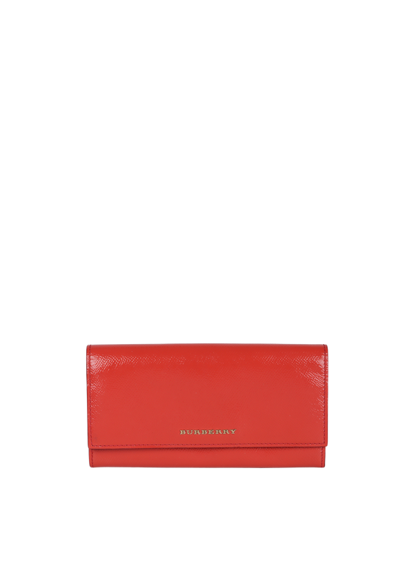 PATENT LEATHER WALLET