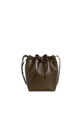 LEATHER BUCKET BAG