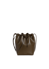 LEATHER BUCKET BAG