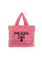 TERRY CLOTH LOGO TOTE