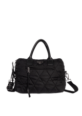 TESSUTO QUILTED BOMBER BAG