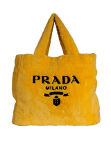 TERRY CLOTH LOGO TOTE
