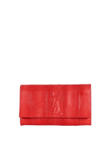 PYTHON BELLE DU JOUR CLUTCH