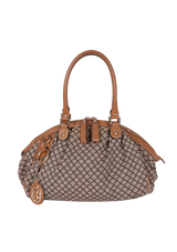 MEDIUM DIAMANTE CANVAS SUKEY TOTE