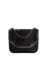 LASER CUT FALABELLA FLAP BAG