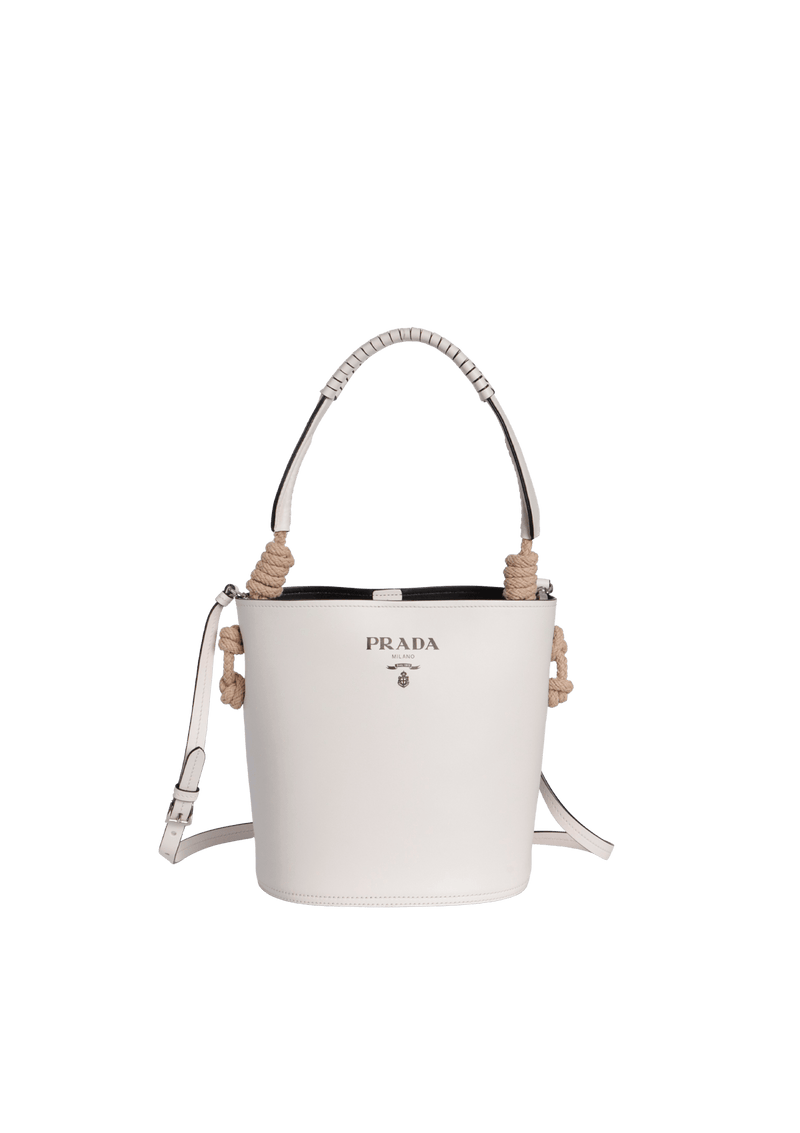 ROPE DETAIL TAMBOUR BUCKET BAG