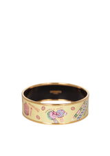 EXTRA WIDE ENAMEL BANGLE XS