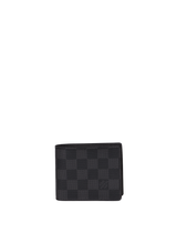 DAMIER GRAPHITE SLENDER WALLET