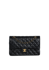 MEDIUM CLASSIC DOUBLE FLAP LAMBSKIN