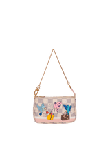 DAMIER AZUR CHRISTMAS ANIMATION MINI POCHETTE ACCESSORIES