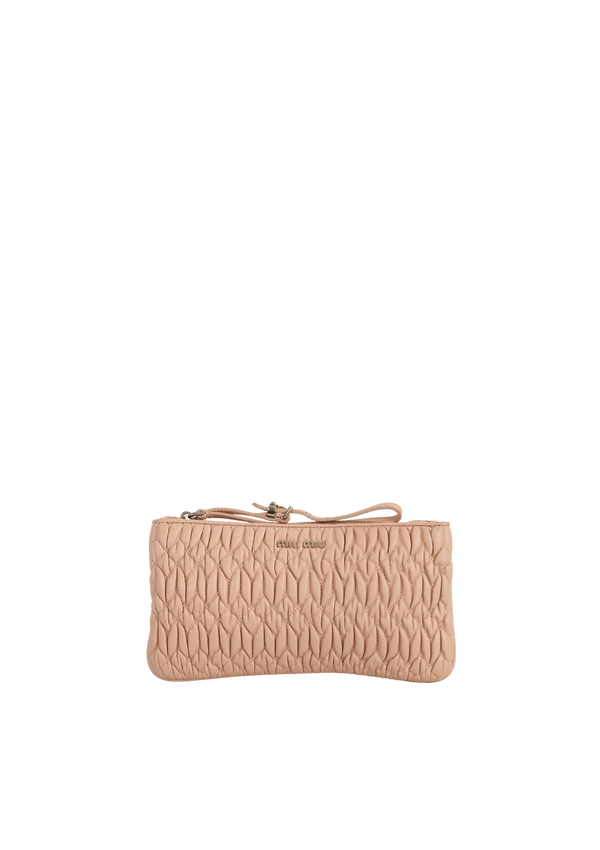 NAPPA MATELASSE WRISTLET