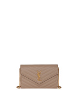 CASSANDRE ENVELOPE MATELASSÉ CHAIN WALLET
