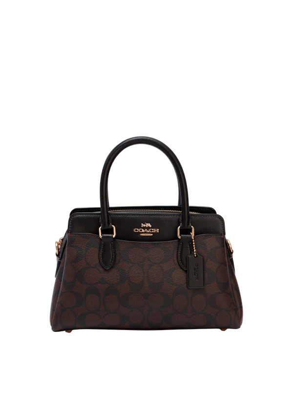 SIGNATURE DARCIE CARRYALL MINI BAG